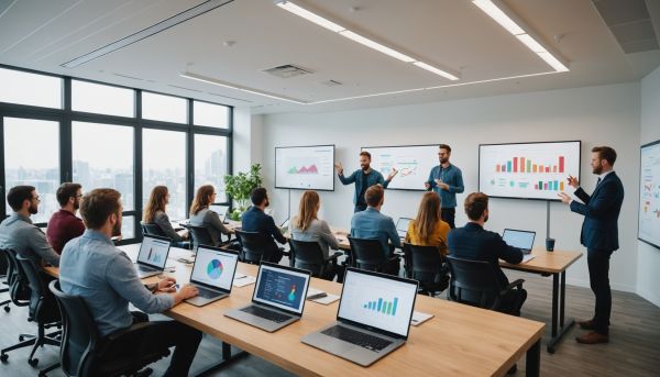 Ateliers pratiques et formation sur mesure en marketing digital